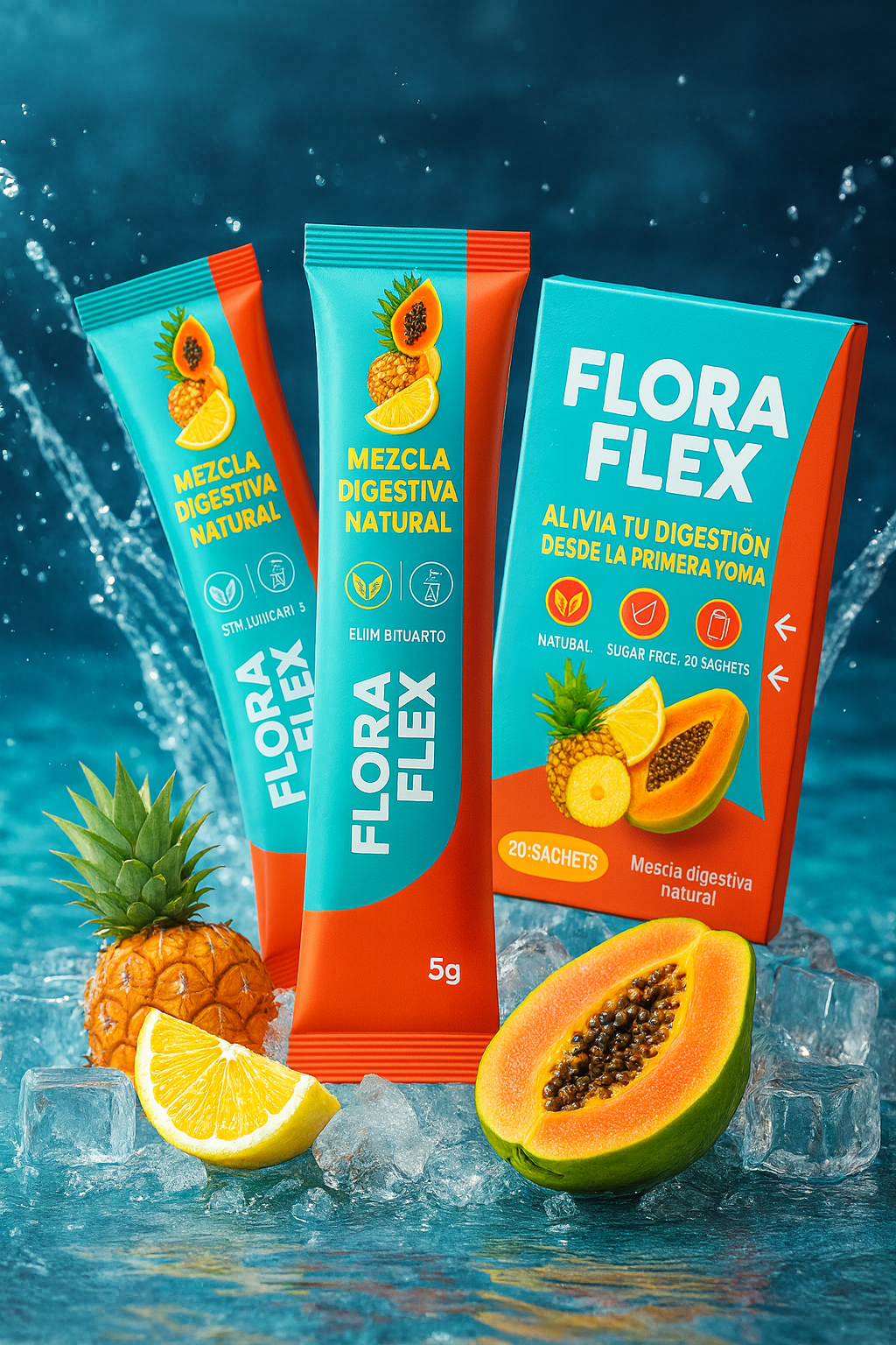 Flora Flex -Adiós a la pesadez después de comer