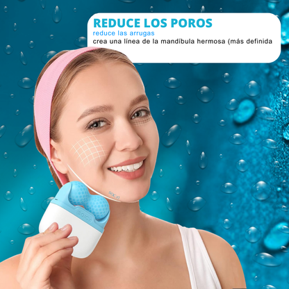 Ice Roller ™ Renueva, Refresca,Revive y Resplandece tu rostro en 5 minutos al día