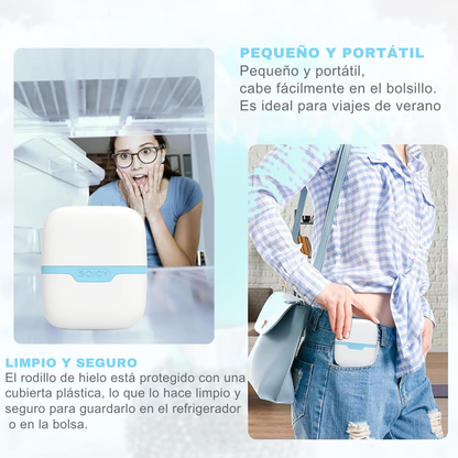 Ice Roller ™ Renueva, Refresca,Revive y Resplandece tu rostro en 5 minutos al día